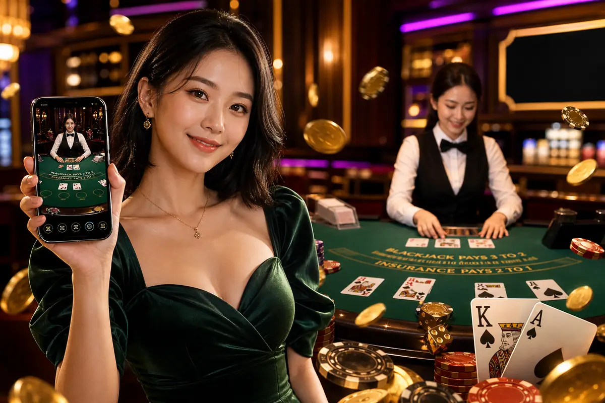 mas9 casino dealer profesional meja baccarat